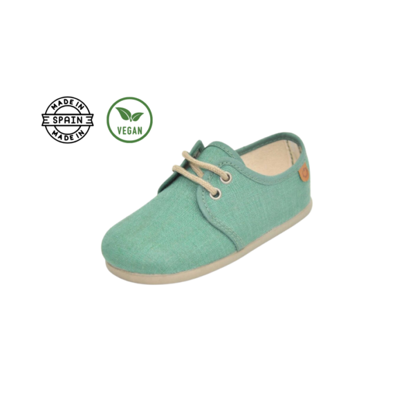 Blucher cordones verde La Cadena
