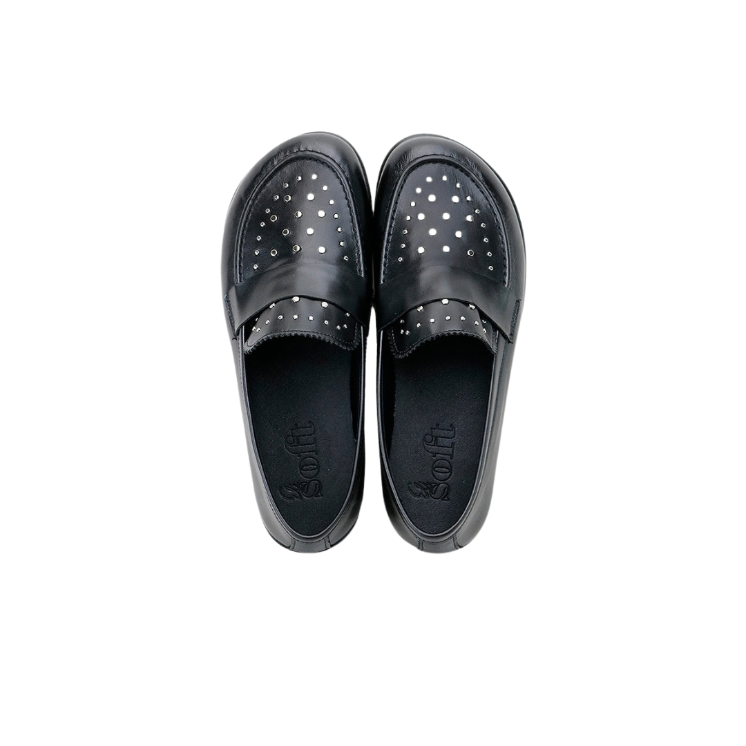 ELI SOFT mocasín 57108 negro