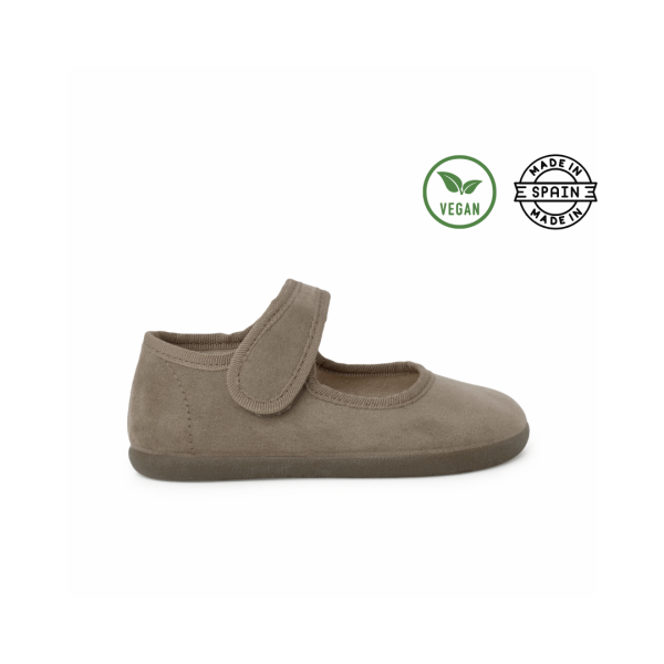 Merceditas taupe Pisamonas